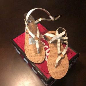 Circus by Sam Edelman Shoes - Ankle Strap White Sandals Circus by Sam Edelman Shoes - Ankle Strap White Sandals